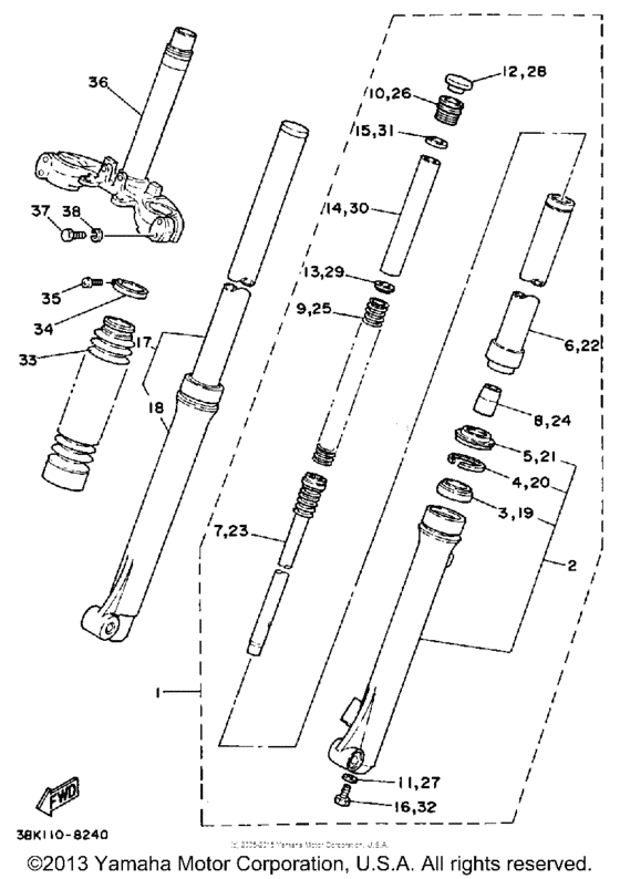 Front fork