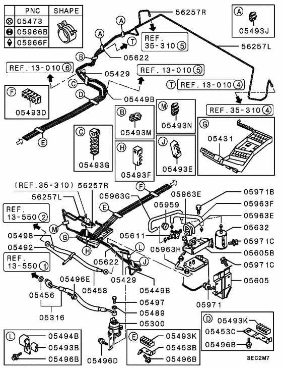 Fuel line & vapor gas control
