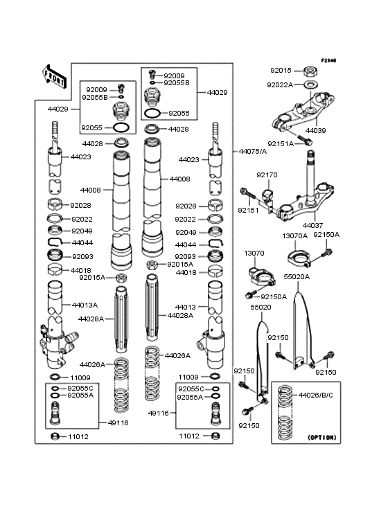 Front fork