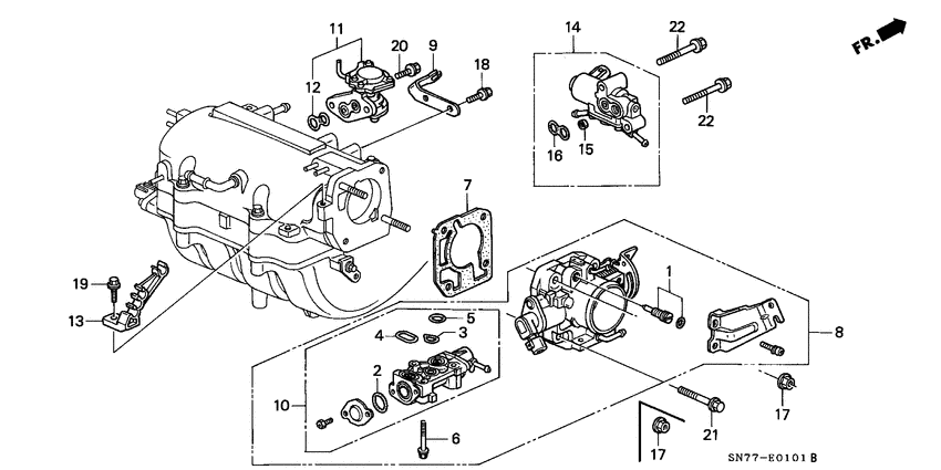 Throttle body