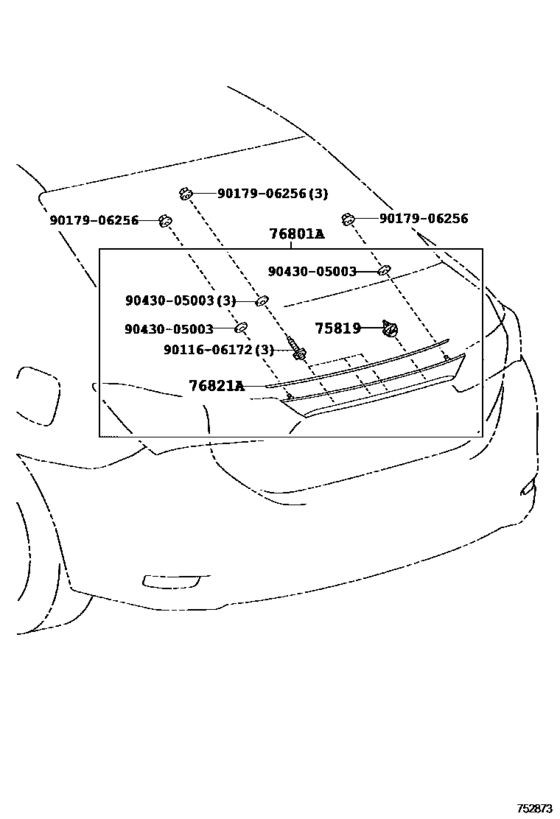 Rear Moulding