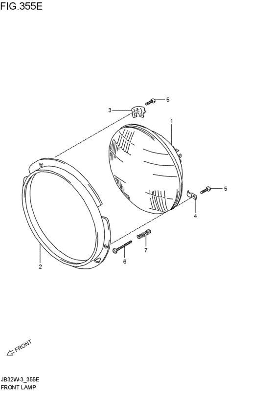 front lamp
