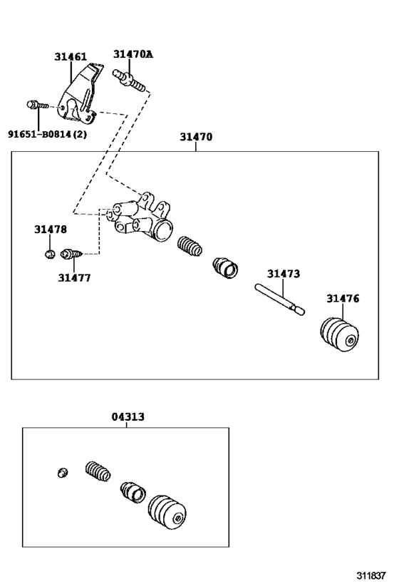 Clutch Release Cylinder