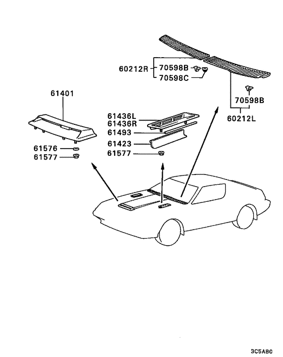 Front garnish & moulding