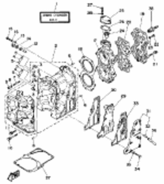Crankcase cylinder