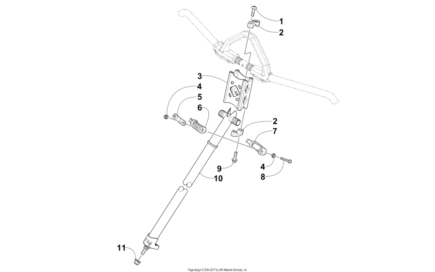 Steering Post Assembly