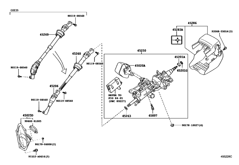 Steering Column & Shaft