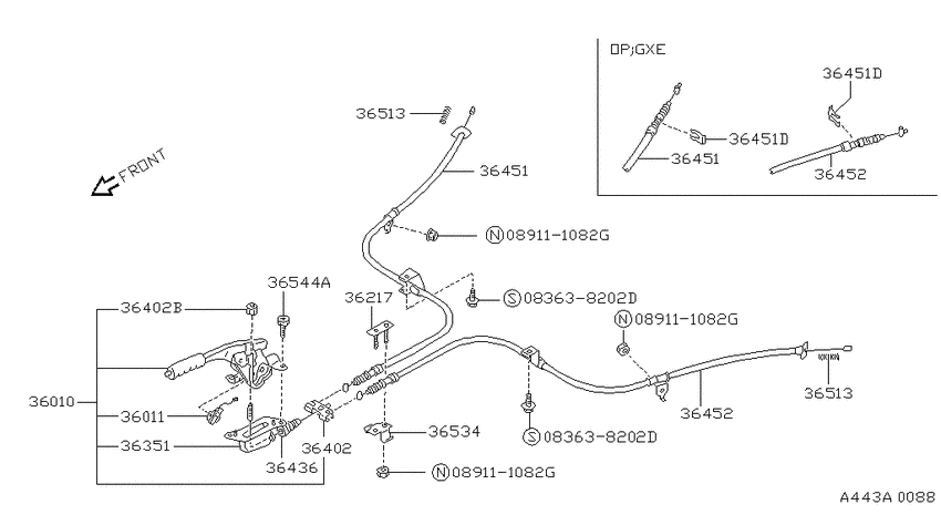 Parking brake control