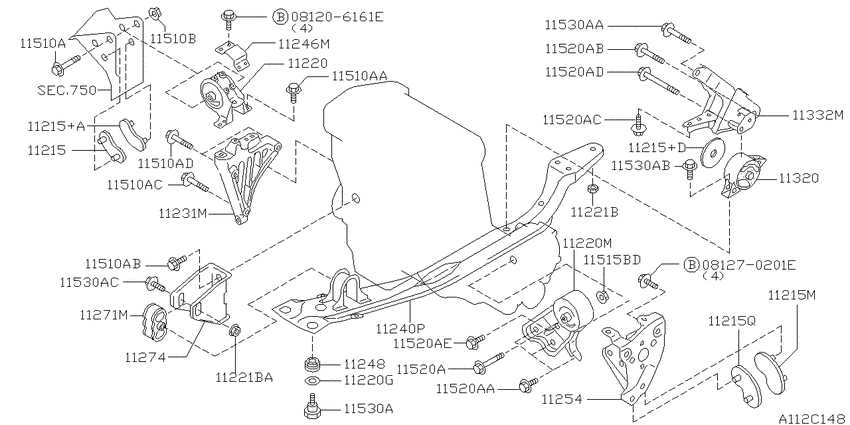 Engine & transmission   mounting