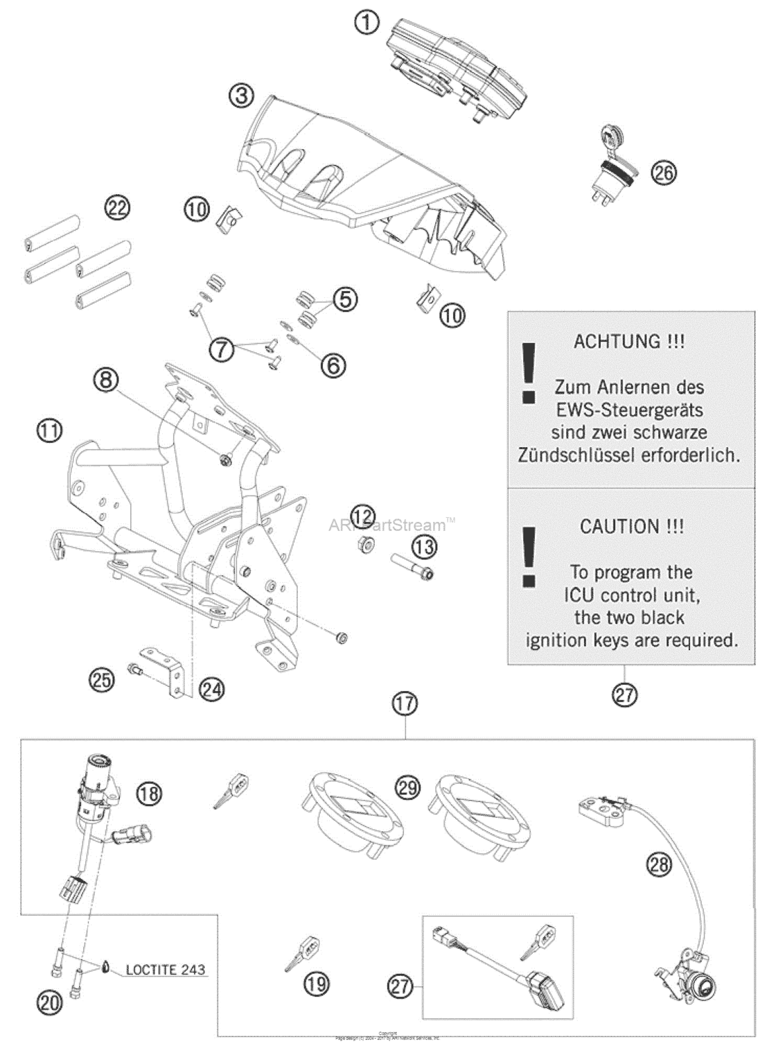 Instruments / Lock System