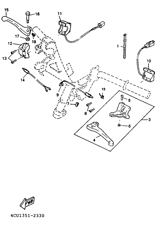 Handle switch & lever