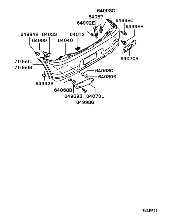 Rear bumper & support