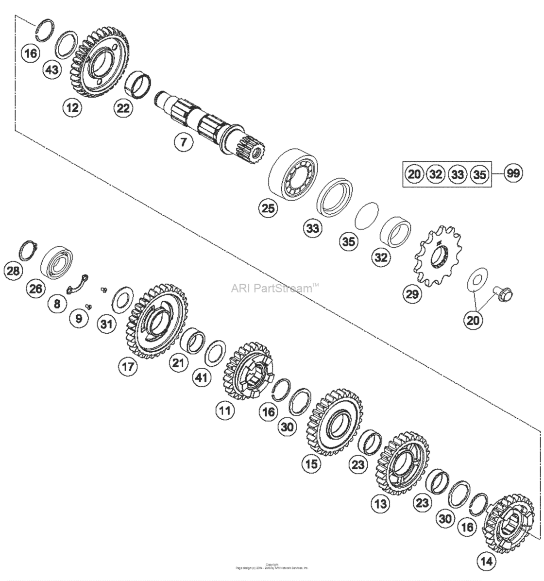 Transmission Ii - Countershaft