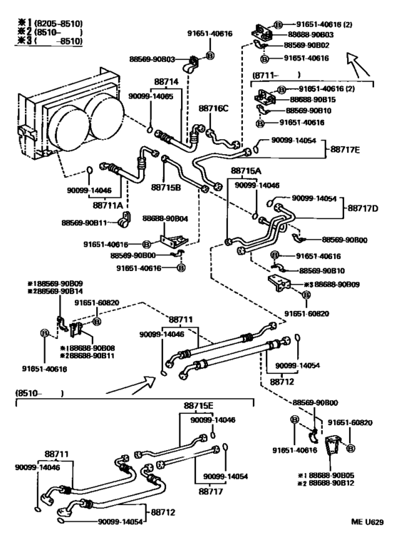 Heating & Air Conditioning - Cooler Piping