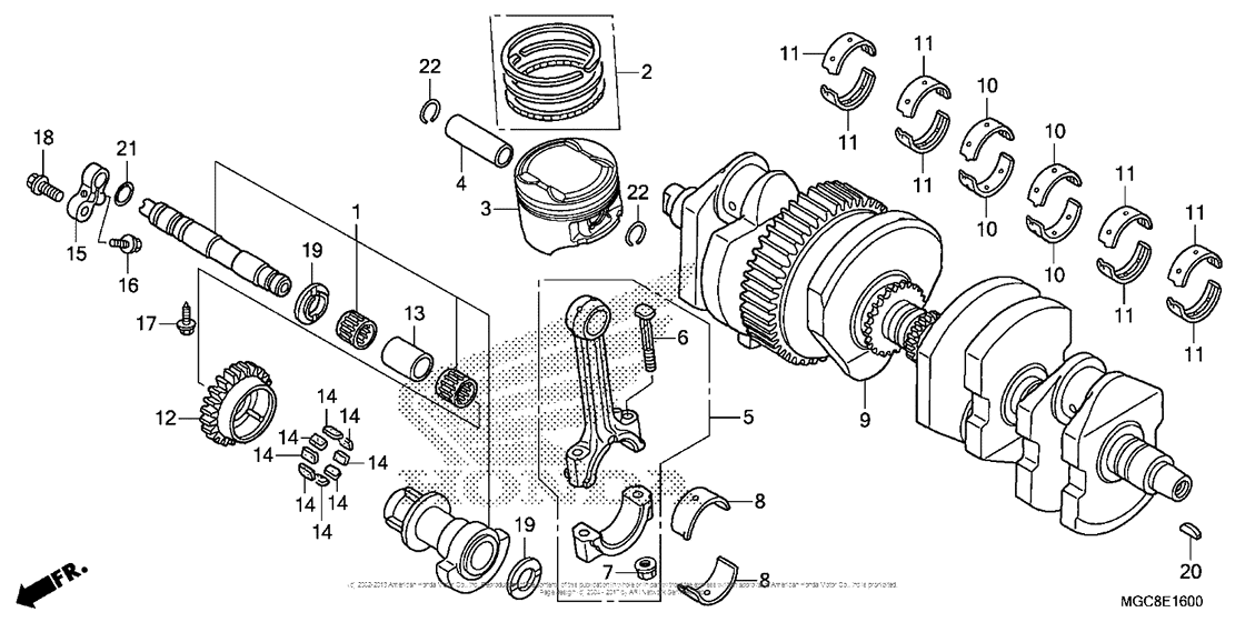 Crankshaft + Piston