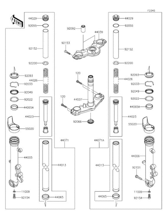 Front fork