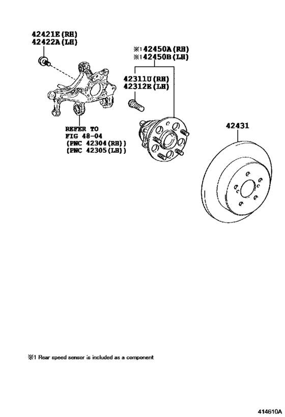 Rear Axle Shaft & Hub