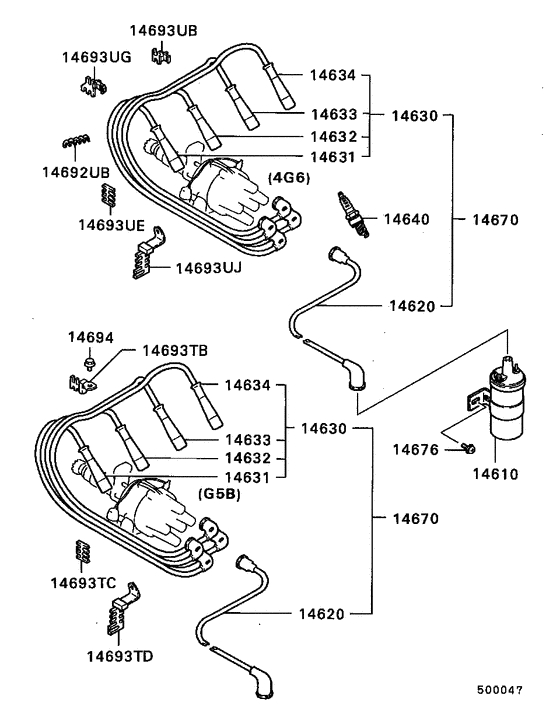 Spark plug,cable & coil