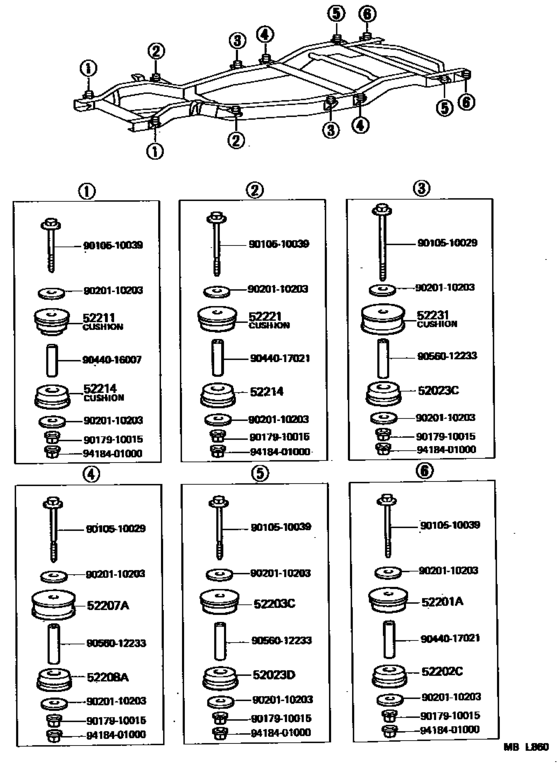 Cab Mounting & Body Mounting