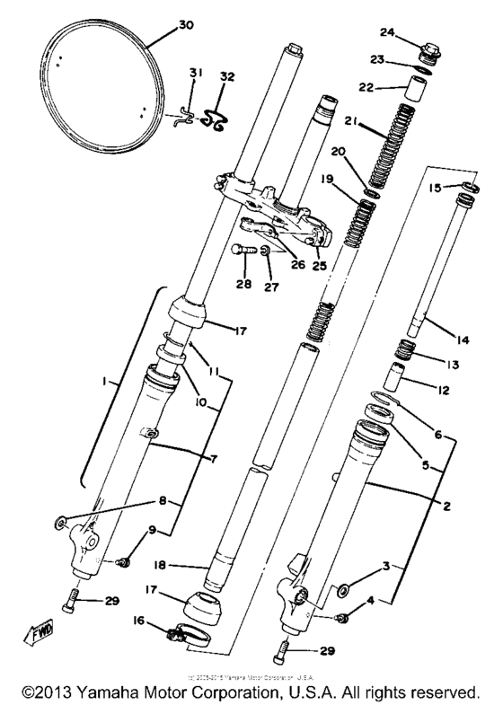 Front fork