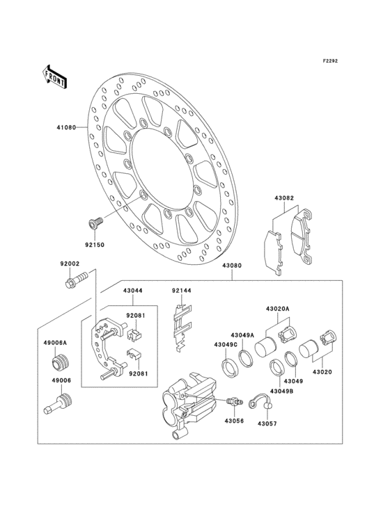 Front brake