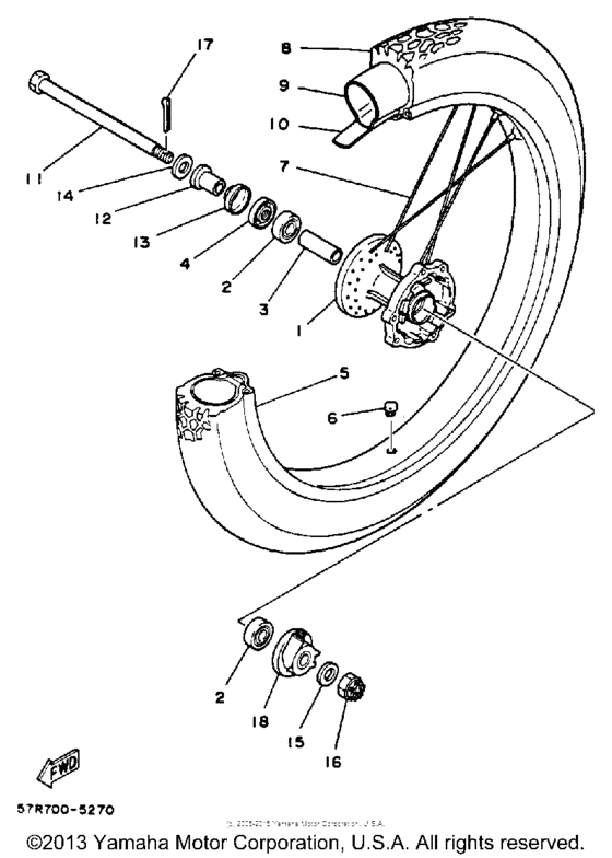 Front wheel