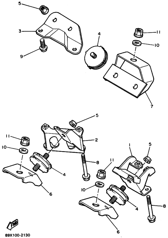 Engine bracket