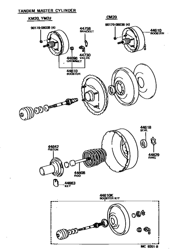 Brake Booster & Vacuum Tube