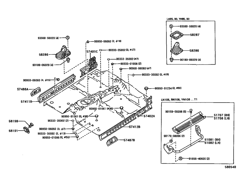 Front Floor Panel & Front Floor Member