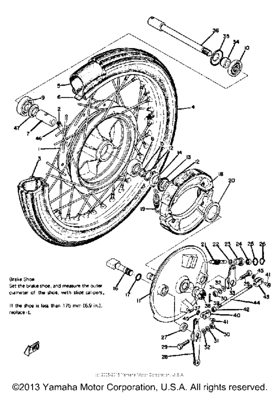 Front wheel