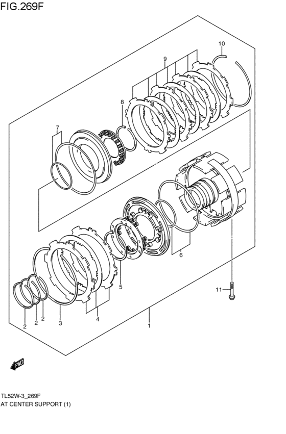 at - center support