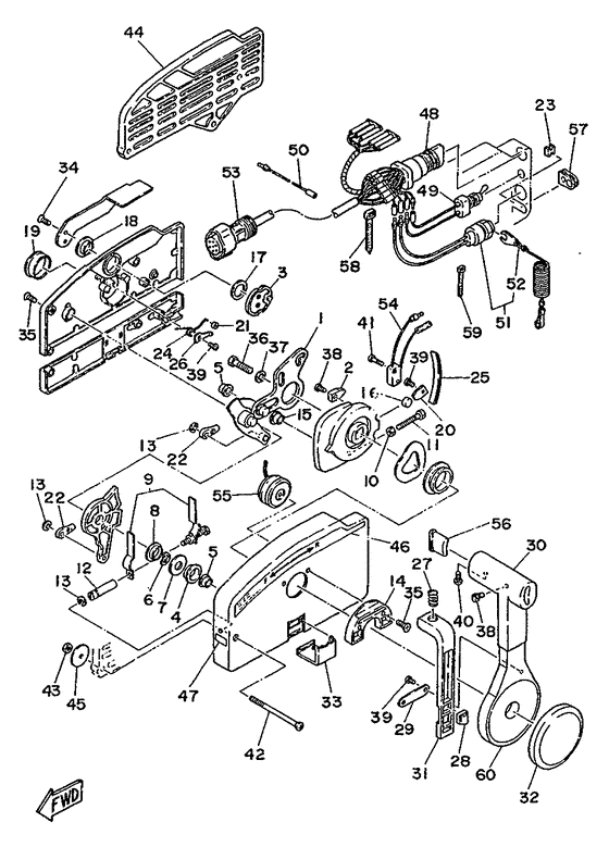 Remote control assy