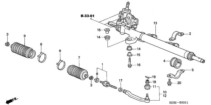 P.s. gear box