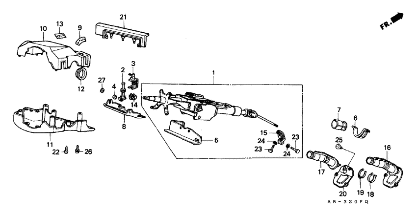 Steering column