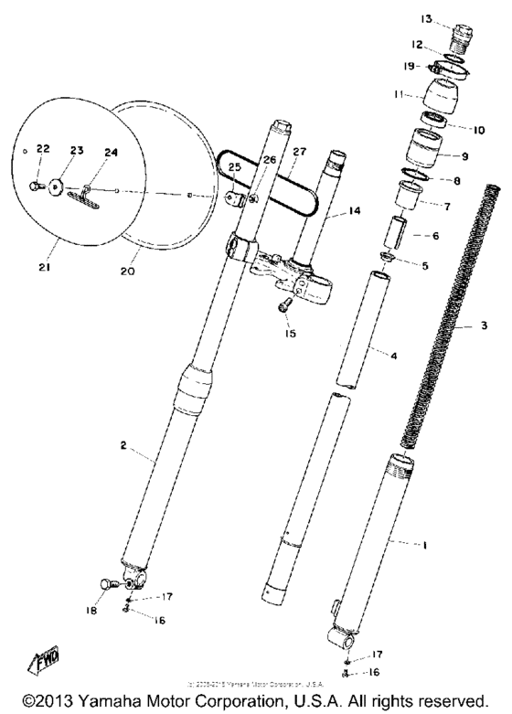 Front fork