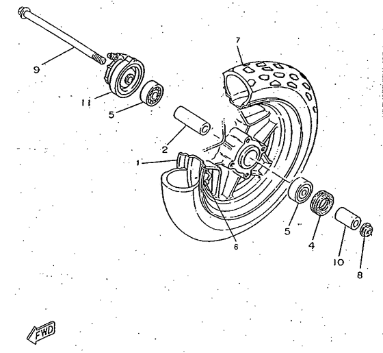 Front wheel