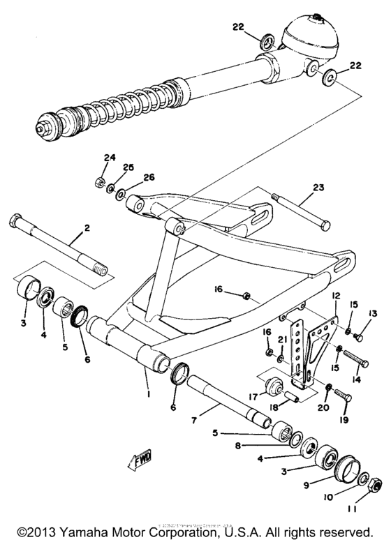 Rear arm & suspension