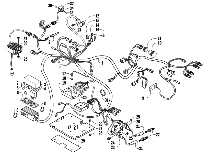 Wiring harness assembly