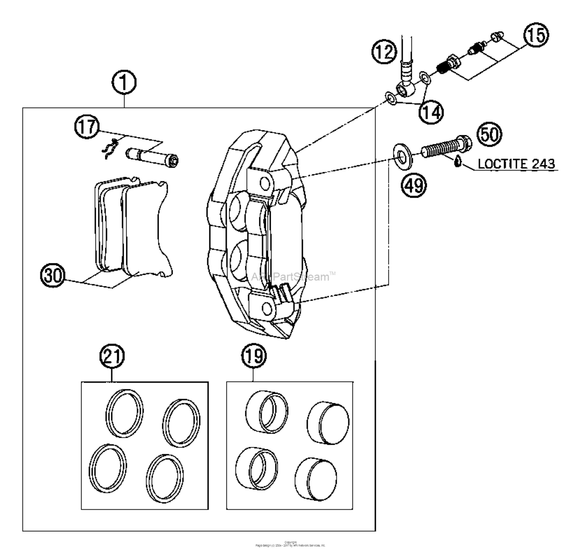 Brake Caliper Front