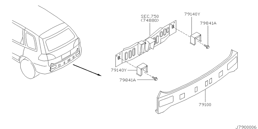 Rear panel & fitting