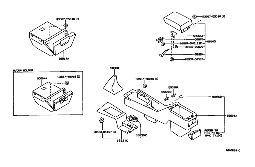 Console Box & Bracket