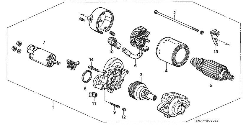 Starter motor