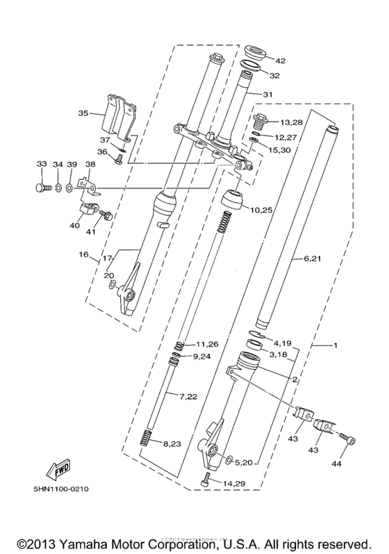 Front fork