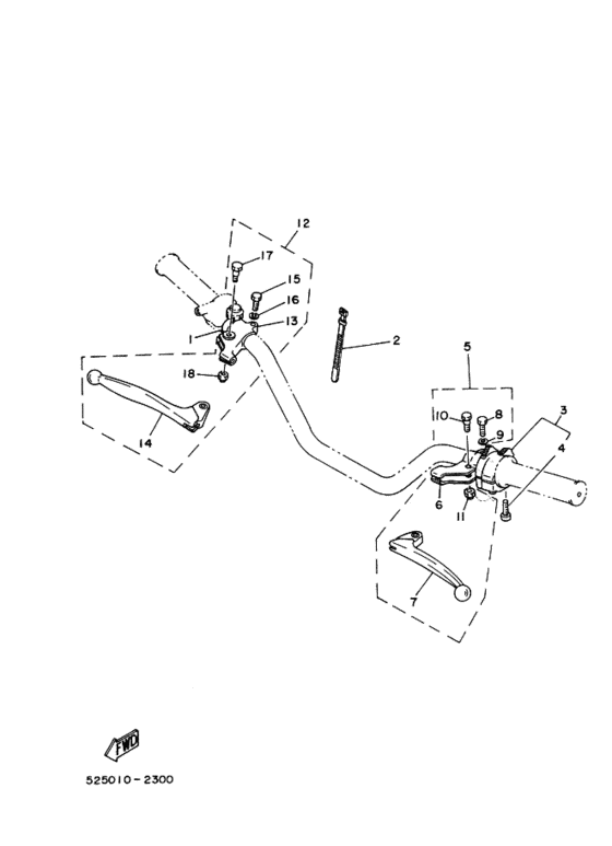Handle switch & lever