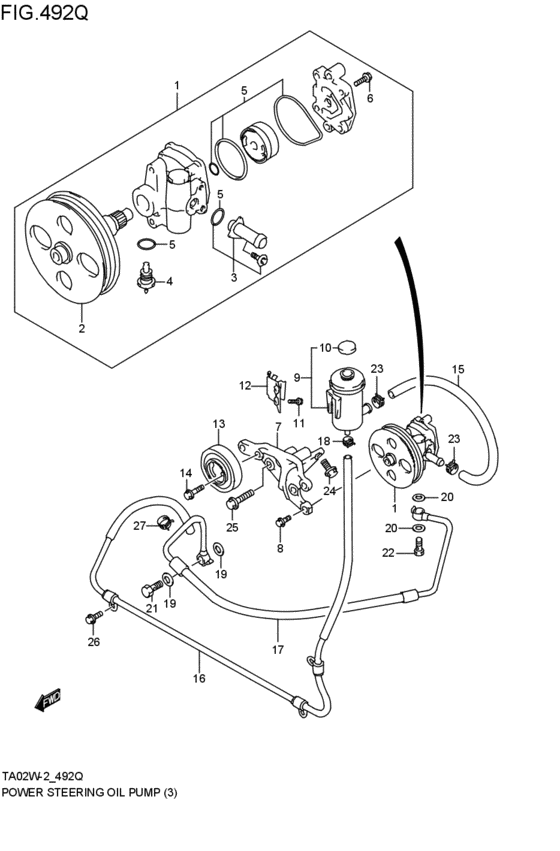 power steering oil pump