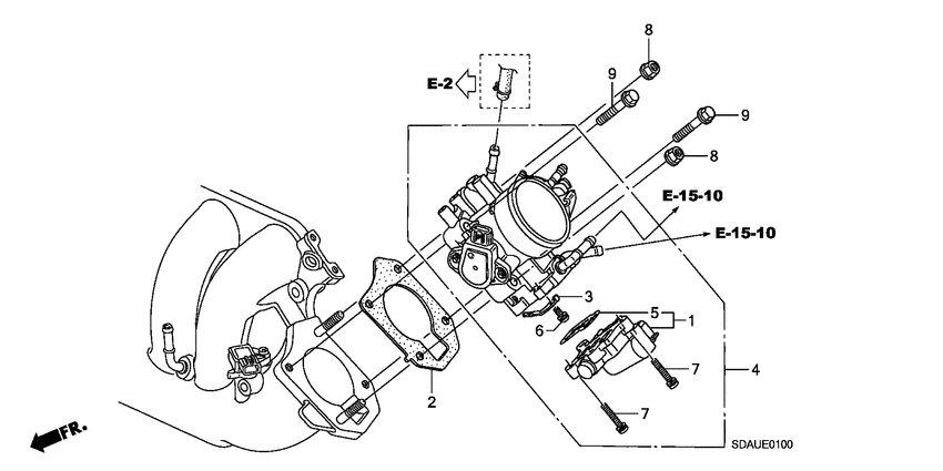 Throttle body