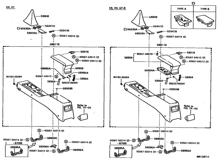 Console Box & Bracket