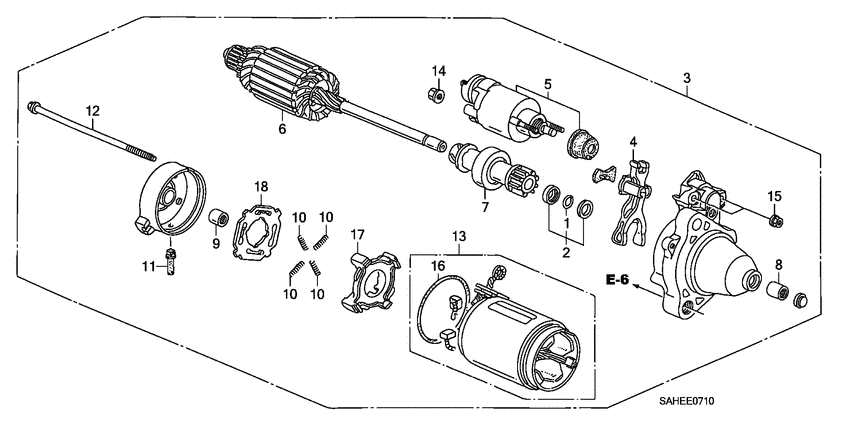 Starter motor