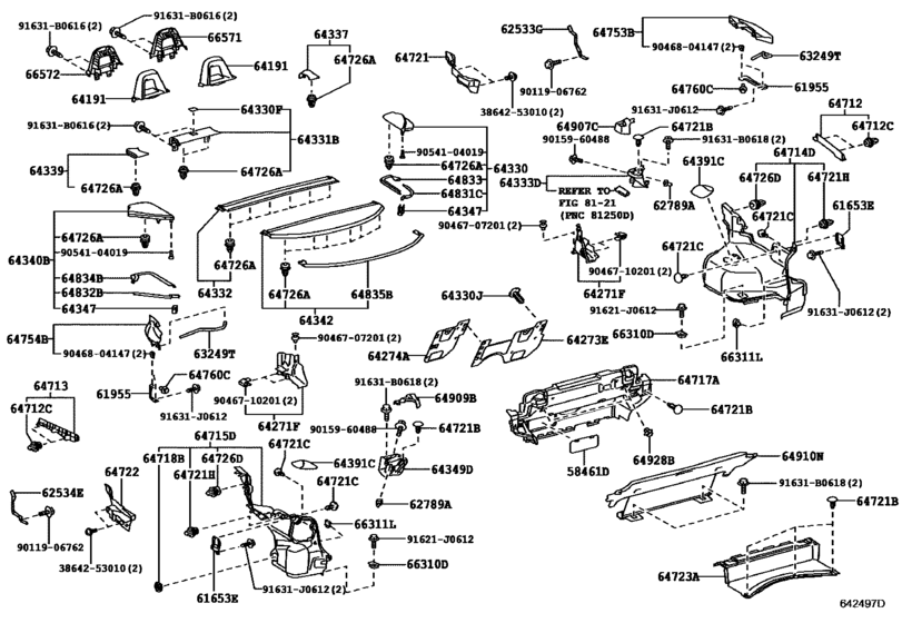 Package Tray Panel & Luggage Compartment Mat