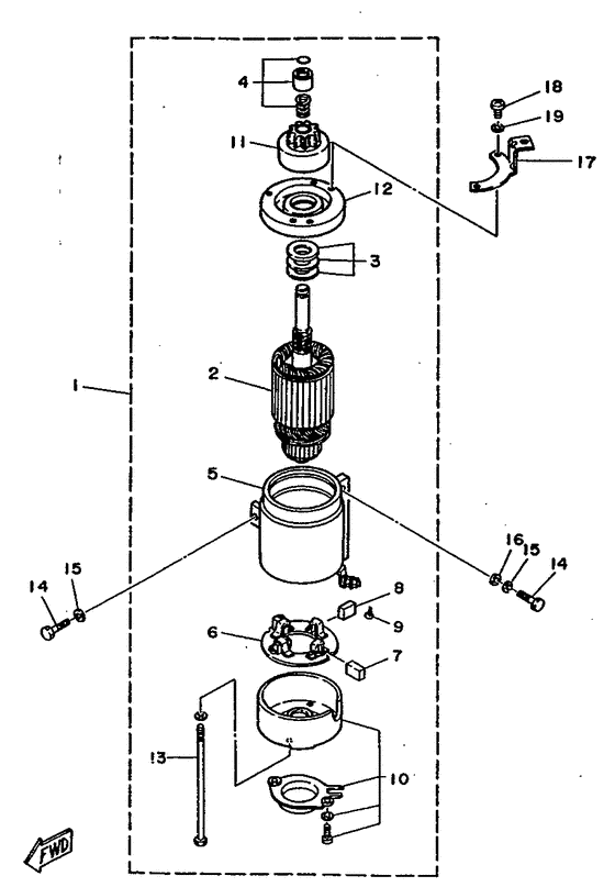 Electric starter